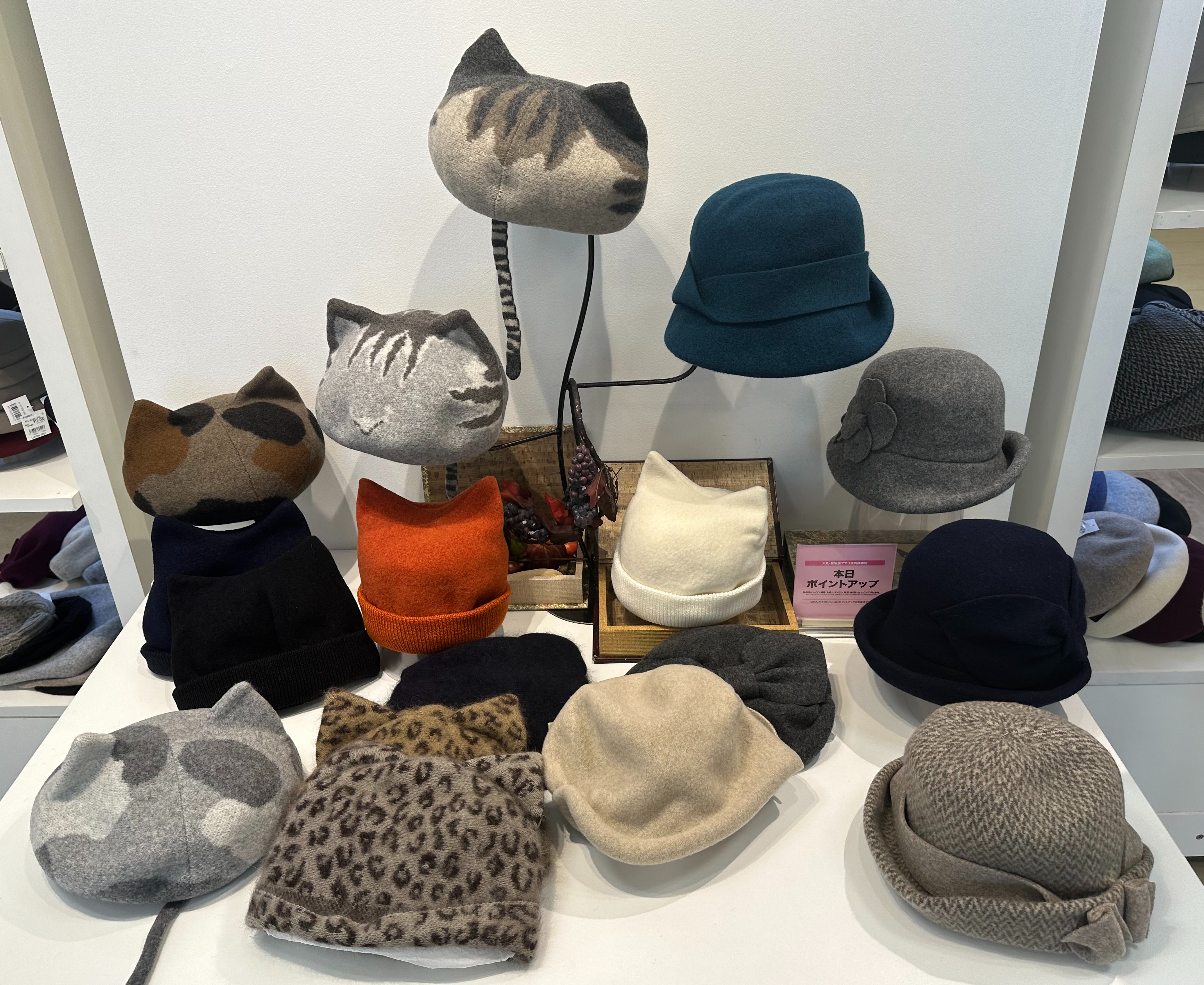 水野ミリナー〉ダッチ猫耳ベレー | 婦人洋品 TOPICS | 松坂屋