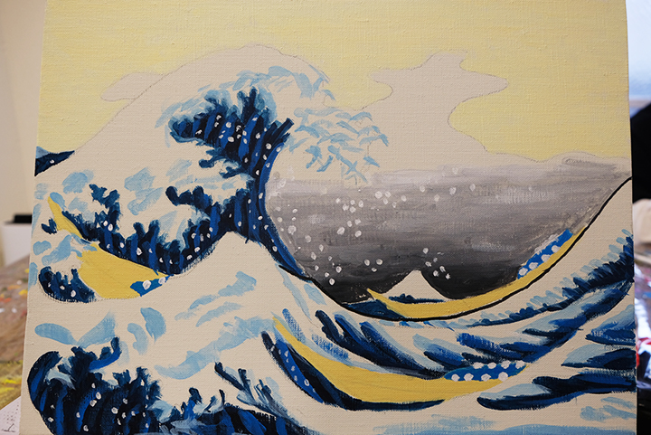 今年人気のブランド品や artwine.tokyo】ワインを片手にアート体験 | 上野が、すき。 絵画