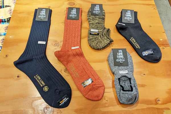 GLEN CLYDE SOCK CLUB TOKYO 2k540店】材料からデザイン、製法