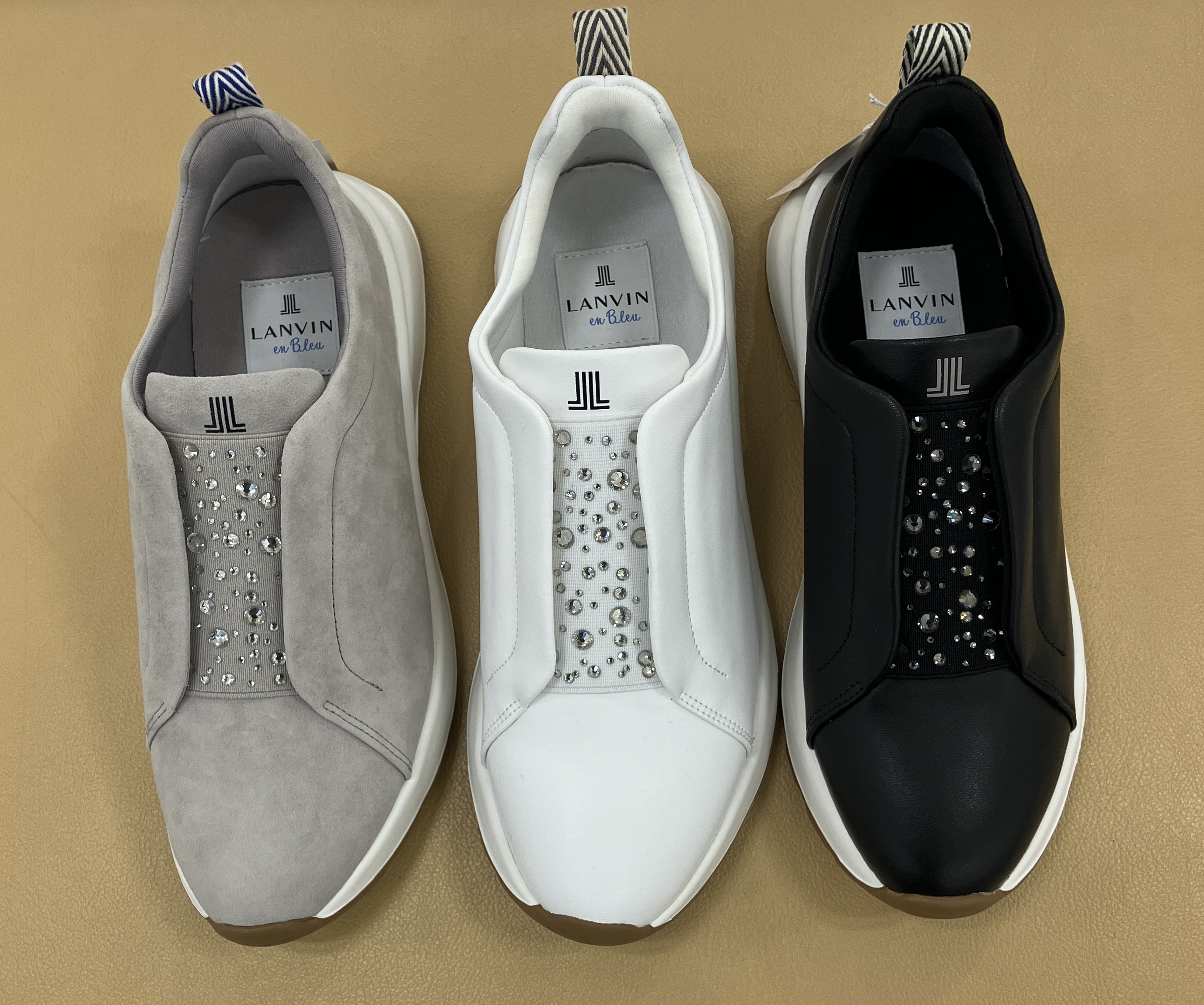 モーダクレア〉ランバン オン ブルー LANVIN en Bleu 厚底ビジュースリッポンスニーカー👟 | 婦人靴 TOPICS |  松坂屋上野店公式 SHOP BLOG