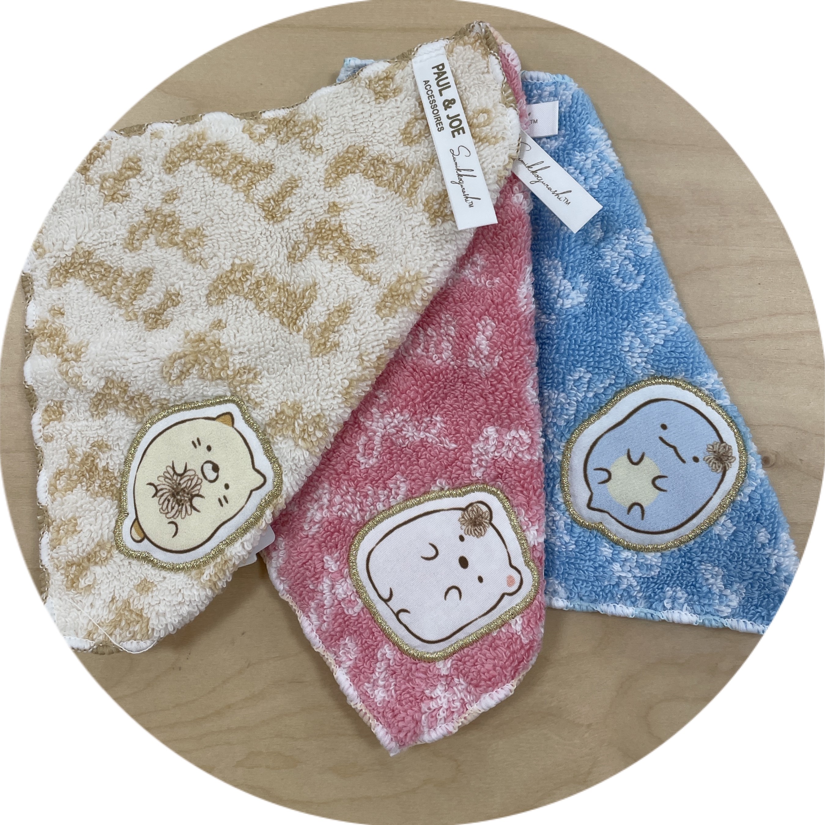 PAUL & JOE ACCESSOIRES』と『すみっコぐらし』のコラボハンカチが登場 | 婦人洋品 TOPICS | 松坂屋上野店公式 SHOP  BLOG