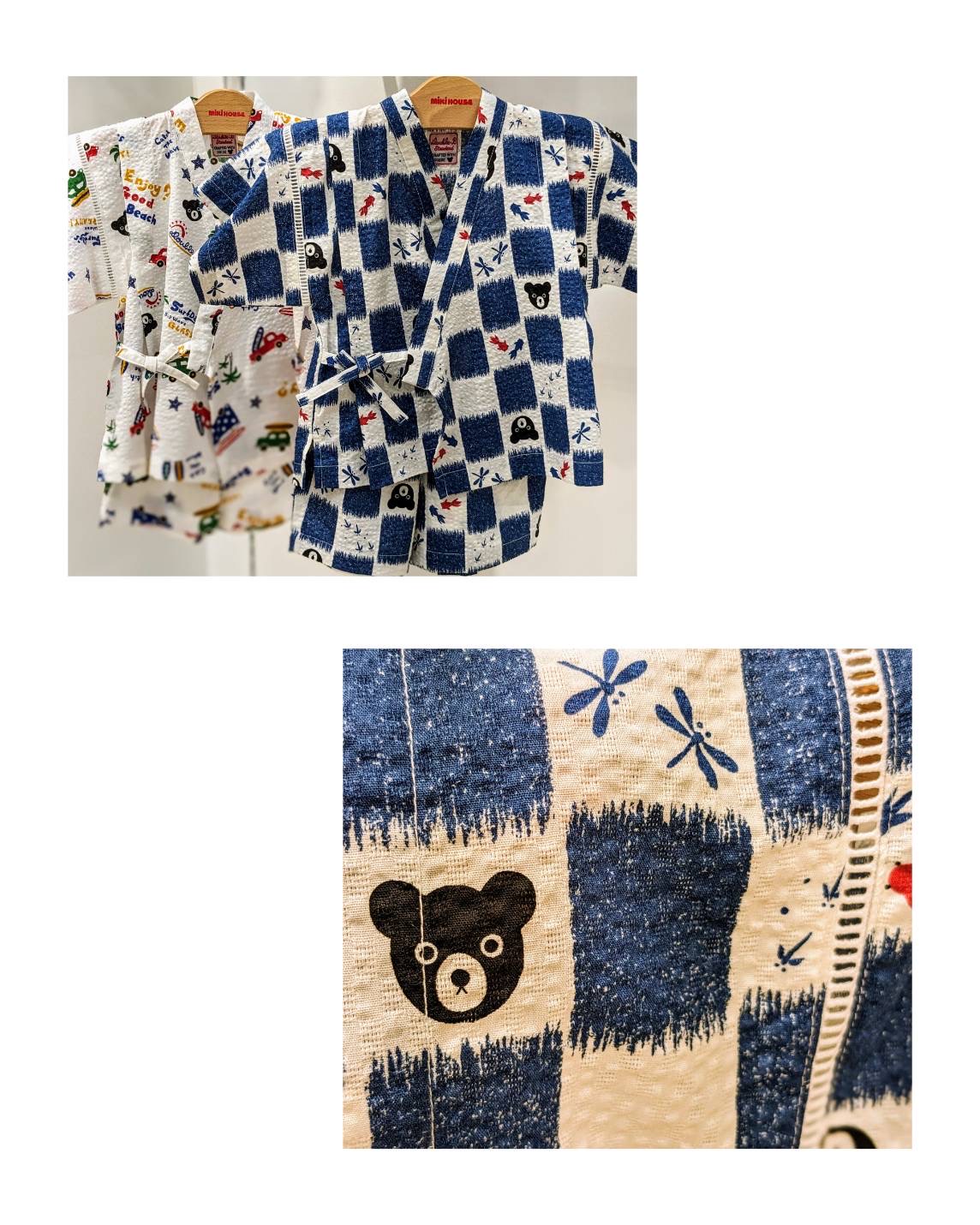 【数量は多】 ミキハウス〉ダブルビー甚平入荷しました🍉💫 | ミキハウス 着物・浴衣・和小物