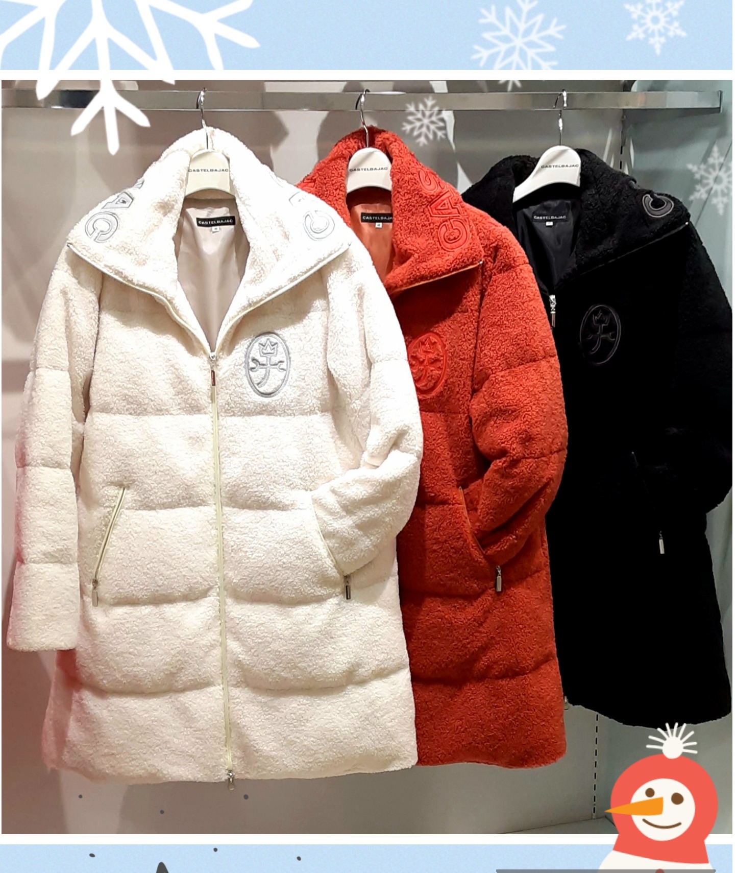 カステルバジャック〉冬じたく❄あったかコート特集