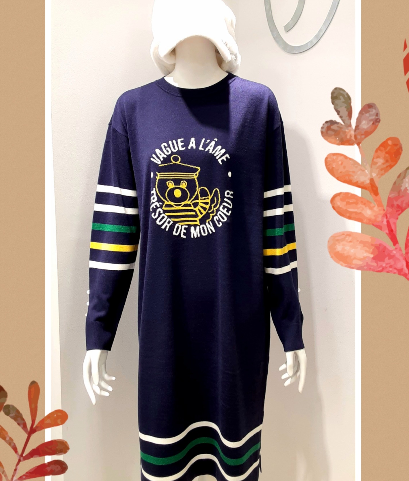 カステルバジャック〉秋はじめ🍁ニットワンピース | カステルバジャック | 松坂屋上野店公式 SHOP BLOG